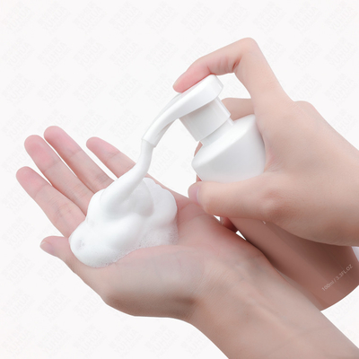 Custom  100ml 120ml Plastic Foam Pump Bottle For Hand Wash Liquid Facial Cleanser Soap