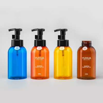 420ml Plastic Foam Pump Bottle Customized Color And Logo Rainbow Color