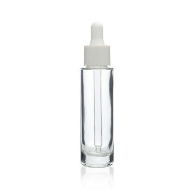 Custom Logo 30ml / 1OZ Glass Oil Dropper Bottle For Skin Care Liquids