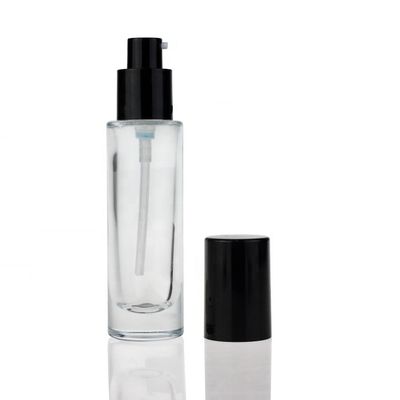 Hot Selling Round Cosmetic Lotion Bottle Glass Foundation Bottle