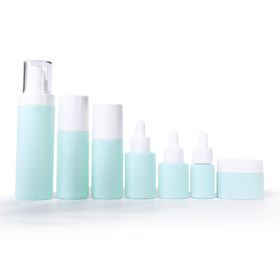 Convenient Travel Face Wash Clean Mousse Bottle Luxury 15/20/30/40/50/100ml Cosmetic Packaging Foam Pump Glass Spray Bot