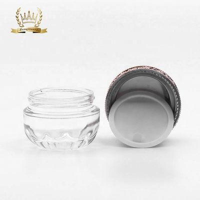 Transparent 40ml-120ml Cream Jars Cosmetic Packaging Containers 30g 50g