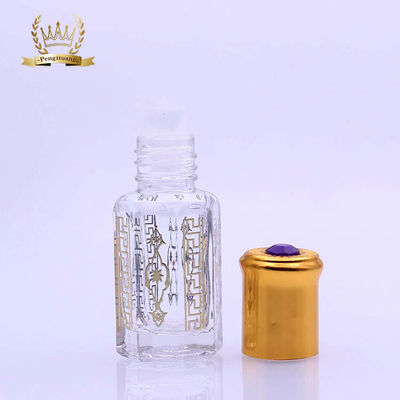 Mini Small 5ml Glass Roll On Bottles Refillable With Roller Ball