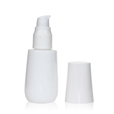 Milk White 50g 100ml 150ml Opal Glass Bottle Empty For Skincare Packaging