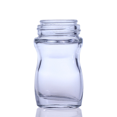 PP Plastic Ball Roll On Glass Bottles 50ML For Essential Oils