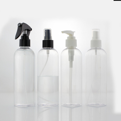 Sanitizer Packaging 250ml Pump Bottle PET Lotion Empty Bottle for Hand Wash