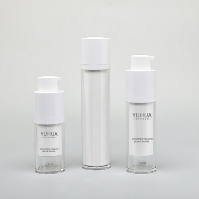 Liquid Skin Care Plastic Packaging Bottles UV Plating