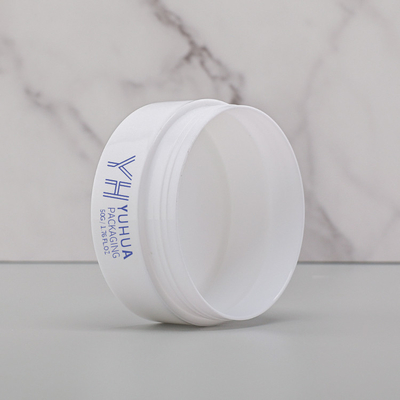 OEM 50g Pp Plastic Jar With Small Spoon Inside Custom Color Logo Printing
