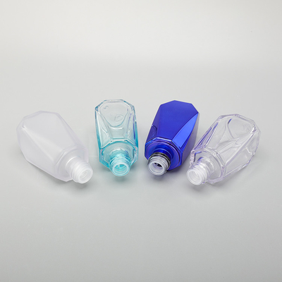 50ml PETG Skin Care Cosmetics Packaging Bottle With Press Dropper