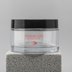 Luxury Cosmetic Cream Glass Jars With Matte Pink Cap 200g Lip Body Exfoliating Scrub Container