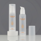 Plastic 20ml 30ml Airless Cosmetic Pump Hot Stamping
