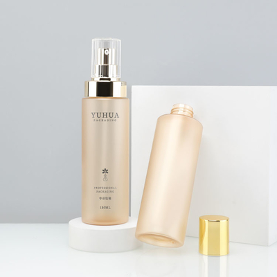 OEM Frosted 180ml PET Lotion Cream Bottle For Skin Care Packaging