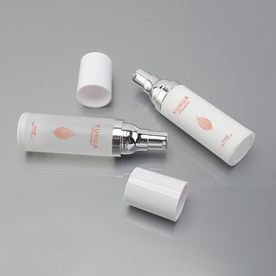 15ml 30ml 50ml Clear Airless Pump Bottles Cosmetic Plastic Packaging