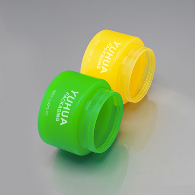 custom 50g 100g PP plastic cream jar with lid