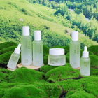 PETG 50ml Cosmetic Serum Bottle Customized Logo Skincare Jar