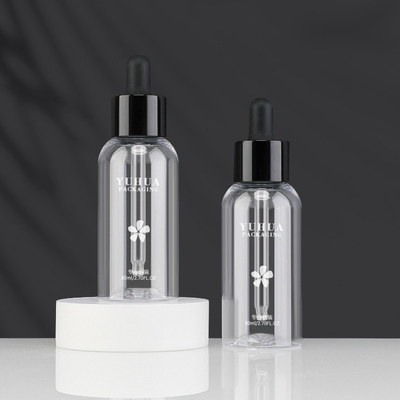 80ml Makeup Toner Plastic Packaging Bottles Hot Stamping Printing