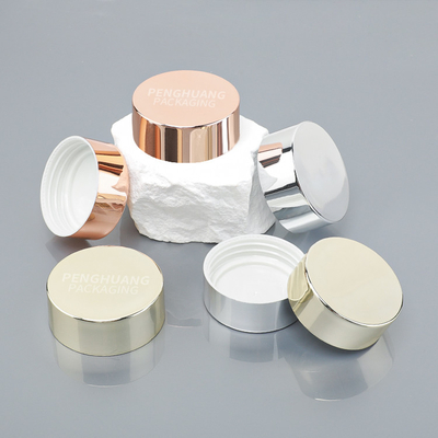 Customized Color Plastic Cap For Glass Cream Jar Cosmetic Packaging