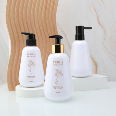 Customizable Plastic Shampoo And Conditioner Bottle 300ml Hot Stamping