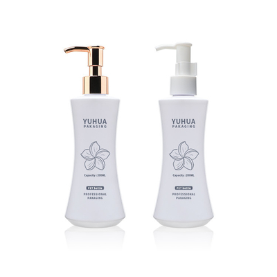 Cosmetic Packaging 200ml Plastic Lotion Bottle With Pump