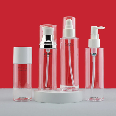 Good price Durable 200ml Screw Cap Plastic Cosmetic Bottles Electroplating online