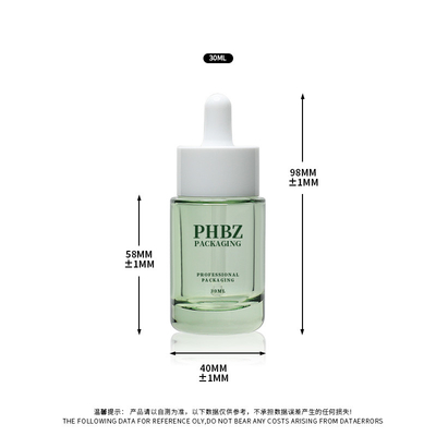 Skincare Oil Serum Bottle For Cosmetic Packaging