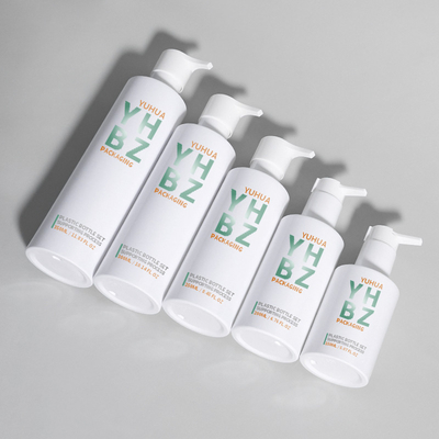 Wholesale Plastic Bottle Cosmetic Shampoo Lotion Pump Bottle With Customized Logo