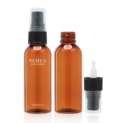 Adjustable Nozzle Plastic Spray Bottles Customizable Silk Screen Printing Various Capacities 60ml-200ml