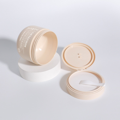 OEM ODM Double Wall Plastic Cream Jar 200ml Empty Round PP Matte Hair Care Mask Container Jar