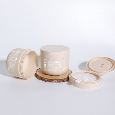 200ML Cosmetic Plastic Packaging Jars For Hair Body Scrub Face Cream