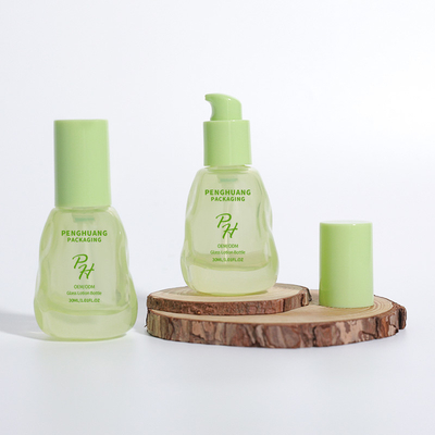 Customized Logo 1oz 30ml Skincare Packaging Container For Serum Lotion And Foundation