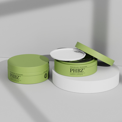 100g Round Screw Cap Glass Cream Jars With Lid Customized Packaging For Face Cream