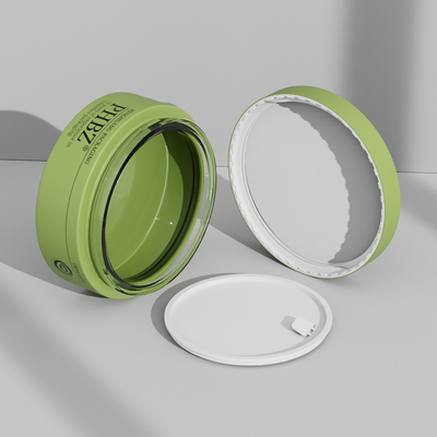 100g Round Screw Cap Glass Cream Jars With Lid Customized Packaging For Face Cream