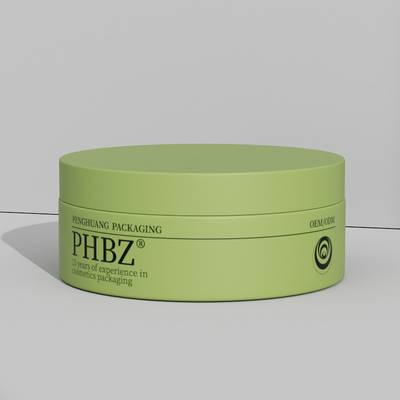 Custom Logo 100G Glass Jars For Face Cream Body Scrub Facial Mask With Lid