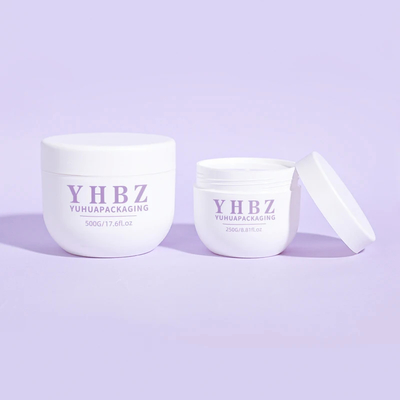 Clear Plastic Customizable Packaging Jars For Cream