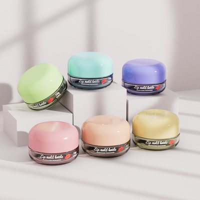 10g Clear Glass Face Cream Jars with Silver Screw Lid for Eye Cream