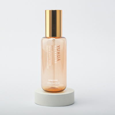 Plastic Spray Bottle Clear 150ml Plastic Toner Bottle With Press Pump