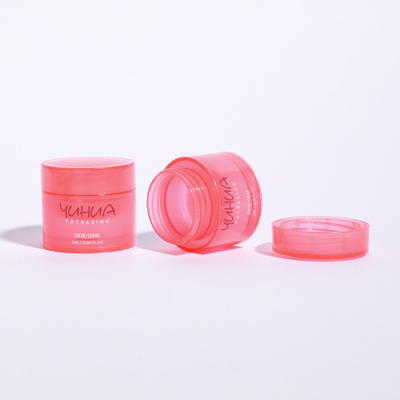 Empty Eye Cream Jar 5g 10g 15g Plastic Lip Balm Container With Lid