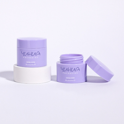 Empty Eye Cream Jar 5g 10g 15g Plastic Lip Balm Container With Lid