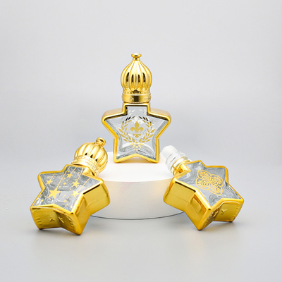 6ml 8ml 12ml Empty Glass Roll On Bottle Luxury Cosmetic Packaging Container Perfume Essential Oil Bottle
