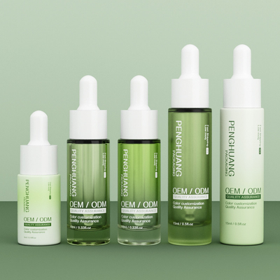 5ml 10ml 15ml Glass Serum Dropper Bottles Glass Bottle for Essence Oil