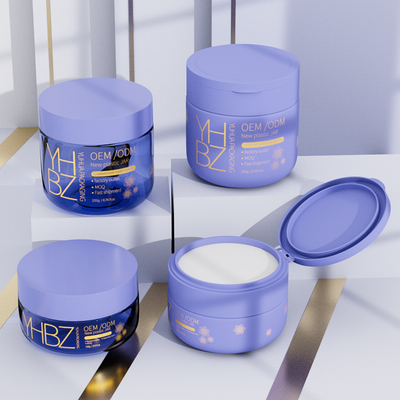 100g 200g Plastic Packaging Jars Eco-Friendly Cosmetic Plastic Jar With Lid