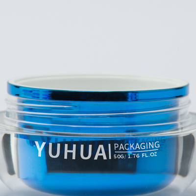 Plastic Packaging Jars with Logo As Your Requirement Printing Electroplating Or As Customer' S Requirement PS Material
