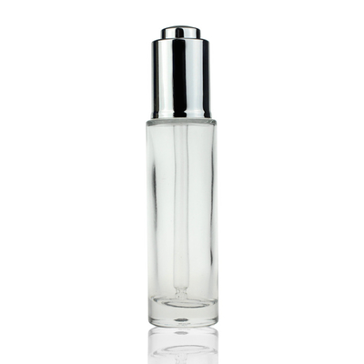 ISO/SGS/MSDS Certified Serum Dropper Bottles with Silk Screen/Hot Stamping/Labeling Printing in Clear Green Blue or White
