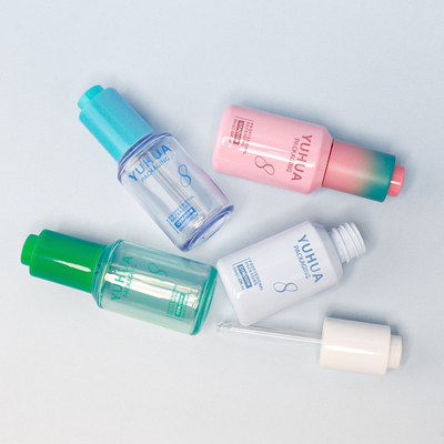 Round Oil Serum Bottle with Logo According To Customer Requirements