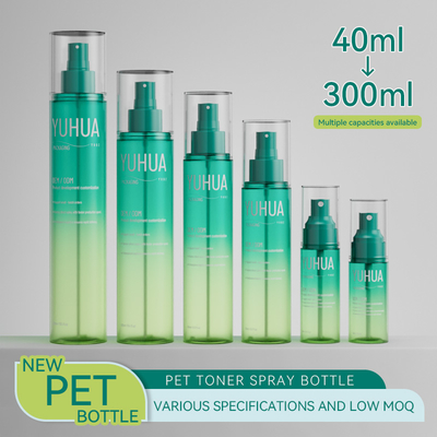 180ml PET Spray Bottle for Sunscreen and Makeup Setting Spray