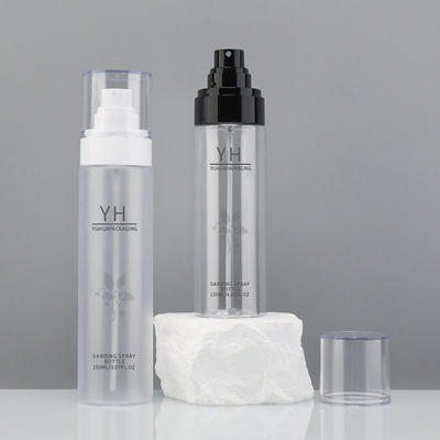 Clear Mist Spray Bottle Custom Color Cosmetic Plastic Bottle 120ml 150ml for Perfume Makeup Toner