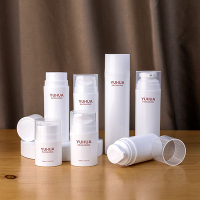 Custom Volume Refillable Airless Pump Bottle for Cosmetic Use with MOQ 10000pcs