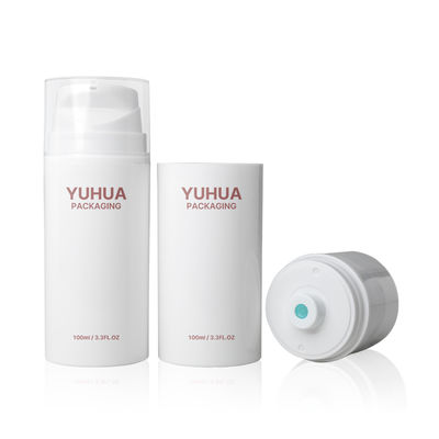 Custom Volume Refillable Airless Pump Bottle for Cosmetic Use with MOQ 10000pcs