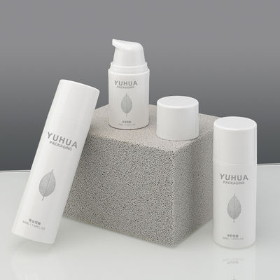 Customized Eco-Friendly 15ml 30ml 50ml Refillable PP Airless Pump Bottle for Face Cream and Sunscreen Lotion Packaging