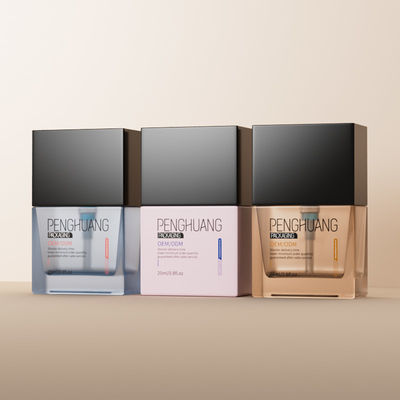 Custom Design Skincare Packaging Clear and 25ml Capacity for Products